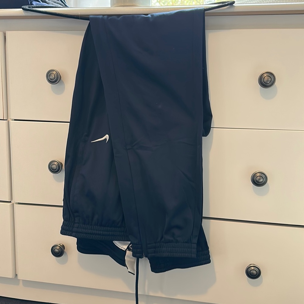 Nike Dry-Fit track pants Navy
